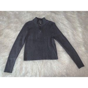 Fashion Nova Quarter Zip Sweater